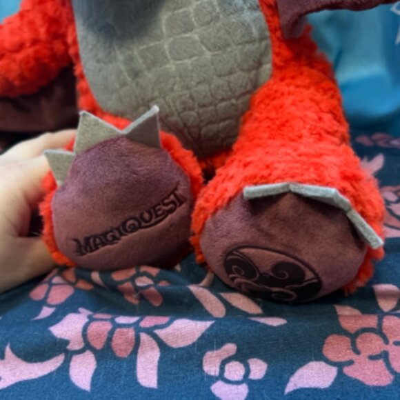 Build A Bear Magiquest Red Dragon Plush - Picture 3 of 4